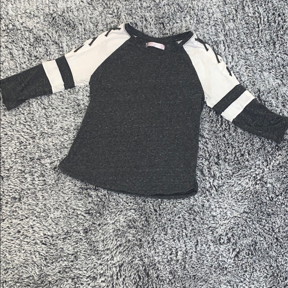 No boundaries half sleeve juniors top